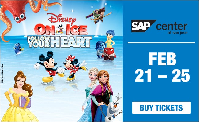 Disney On Ice San Jose Seating Chart