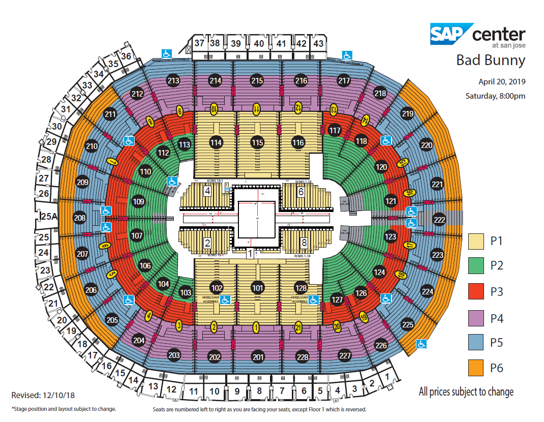 Sap Seating Chart Hockey