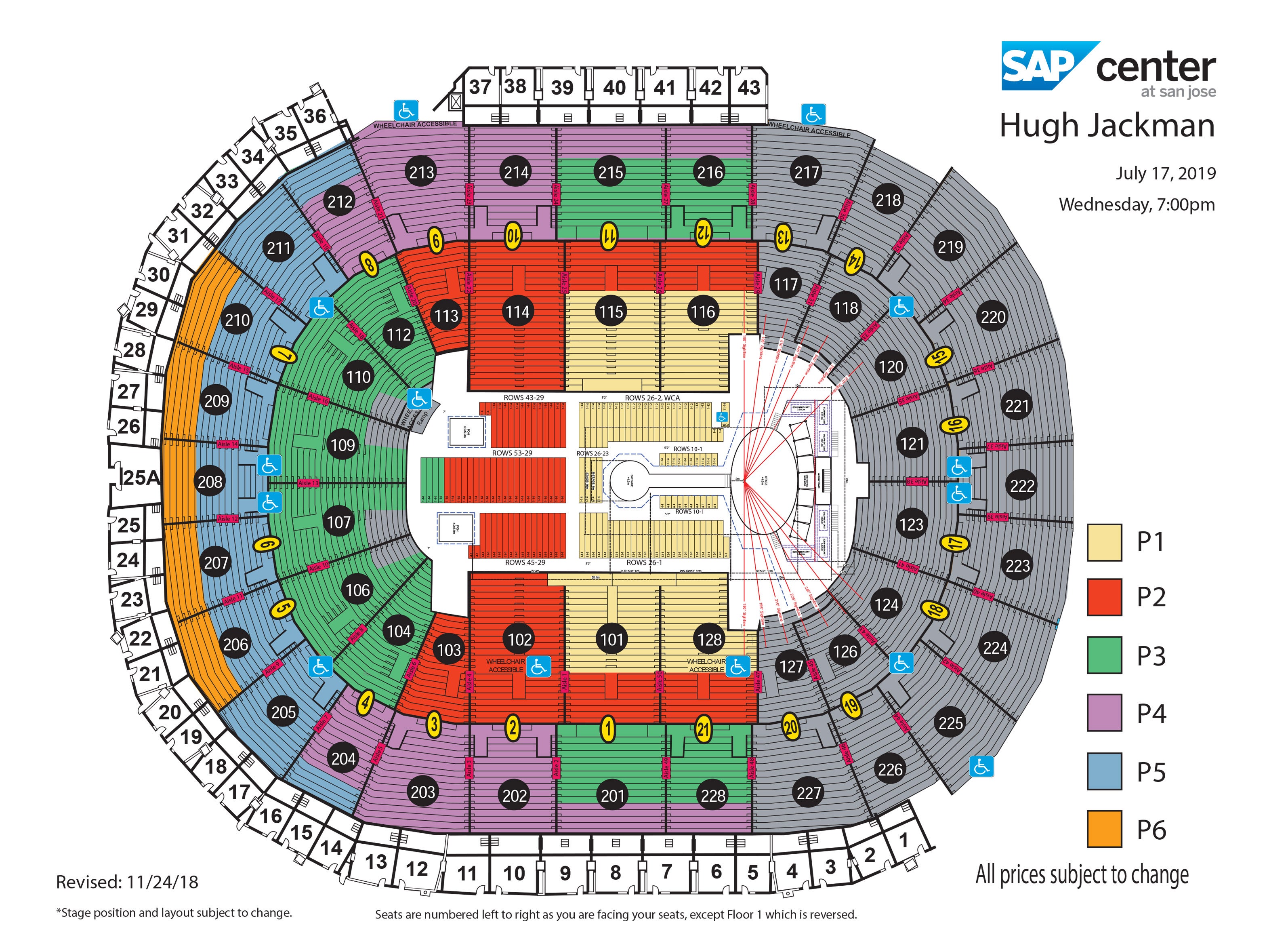 Broadway San Jose Seating Chart