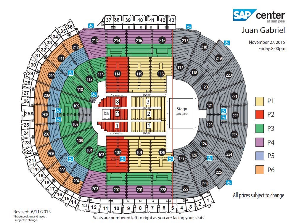 Auditorio Nacional Seating Chart