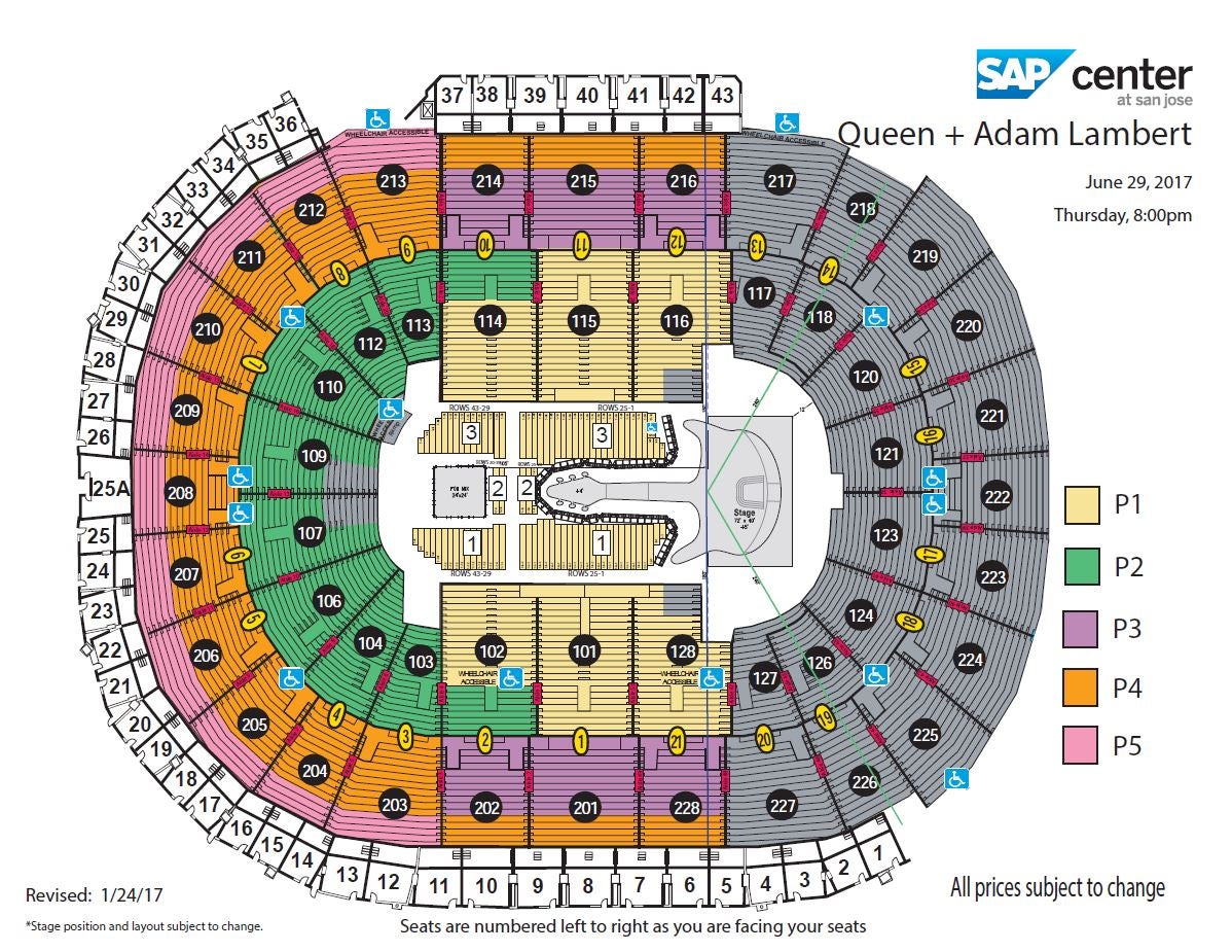 Key Arena Adele Seating Chart