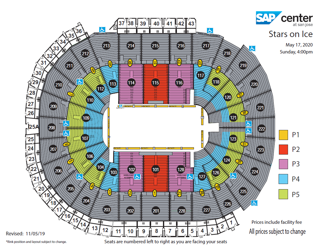 Stars On Ice Seating Chart