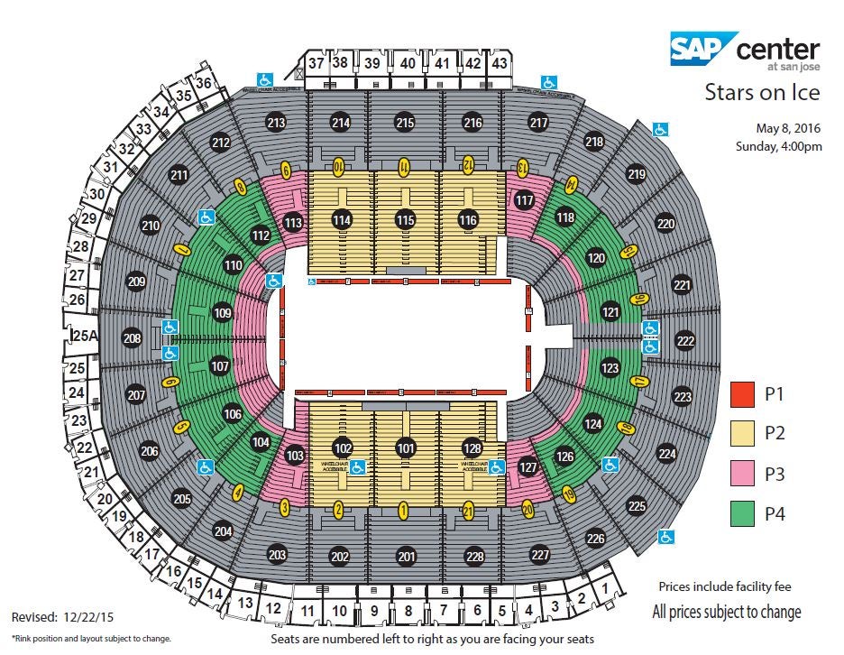 Stars On Ice Seating Chart