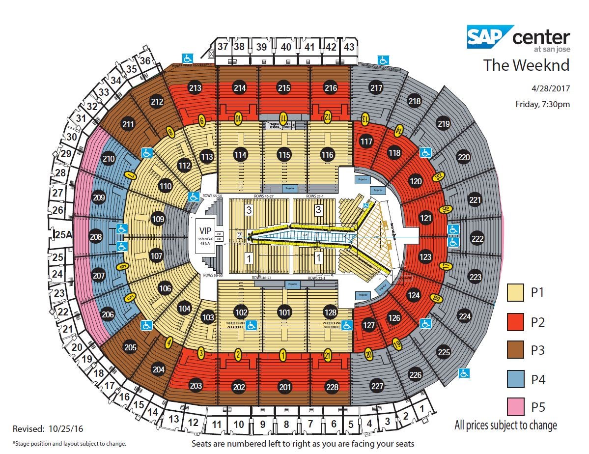 Key Arena Adele Seating Chart