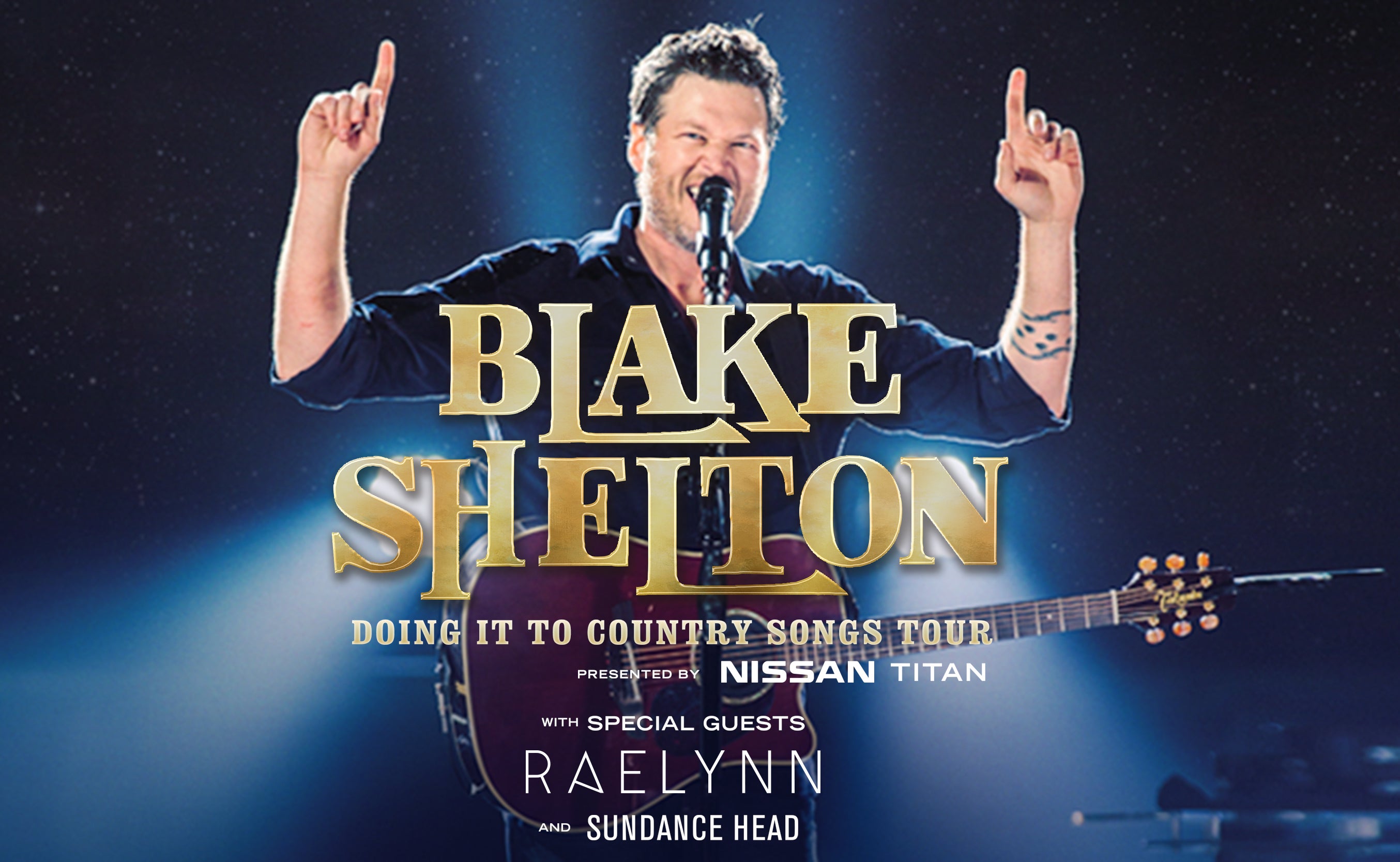 blake shelton european tour