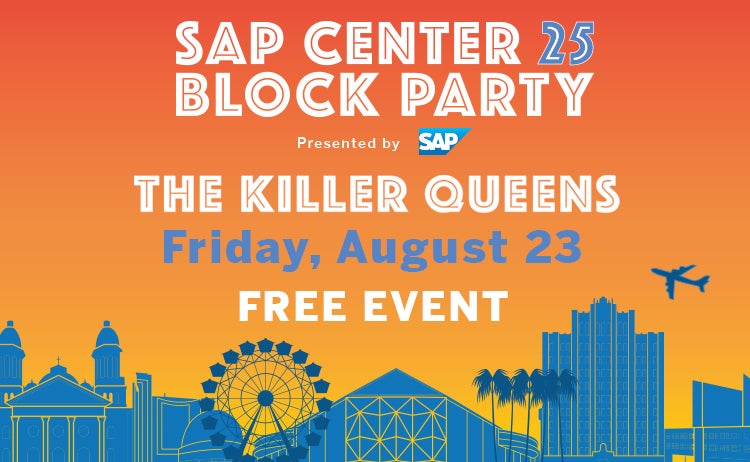 Free SAP CENTER 25 Block Party
