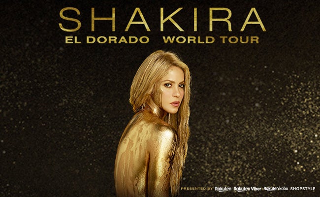 Shakira* RESCHEDULED 