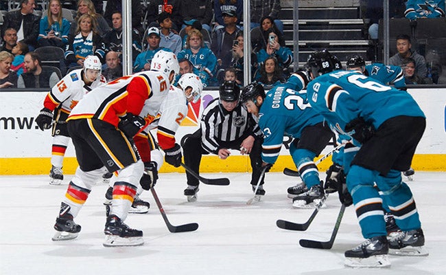 Sharks vs. Calgary