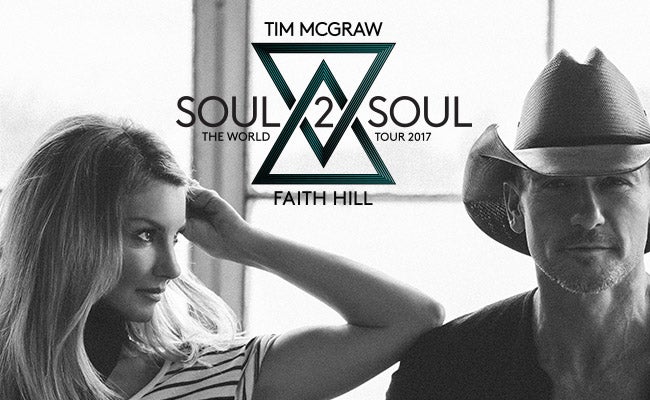 Soul2Soul The World Tour 2017 featuring Tim McGraw and Faith Hill