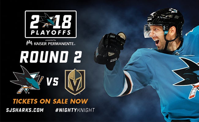 2018 Stanley Cup Playoffs: Sharks vs. Knights Round 2 Game 4