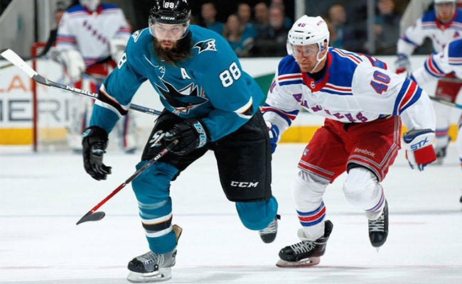 Sharks vs. NY Rangers