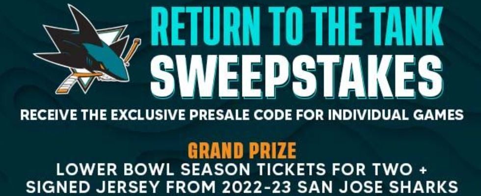 San Jose Sharks - Time is running out to enter the Sharks Foundation  sweepstakes presented by Cache Creek Casino Resort ‼️ Don't miss out on  being a winner 👉 sjsharks.com/sweeps Proceeds benefit