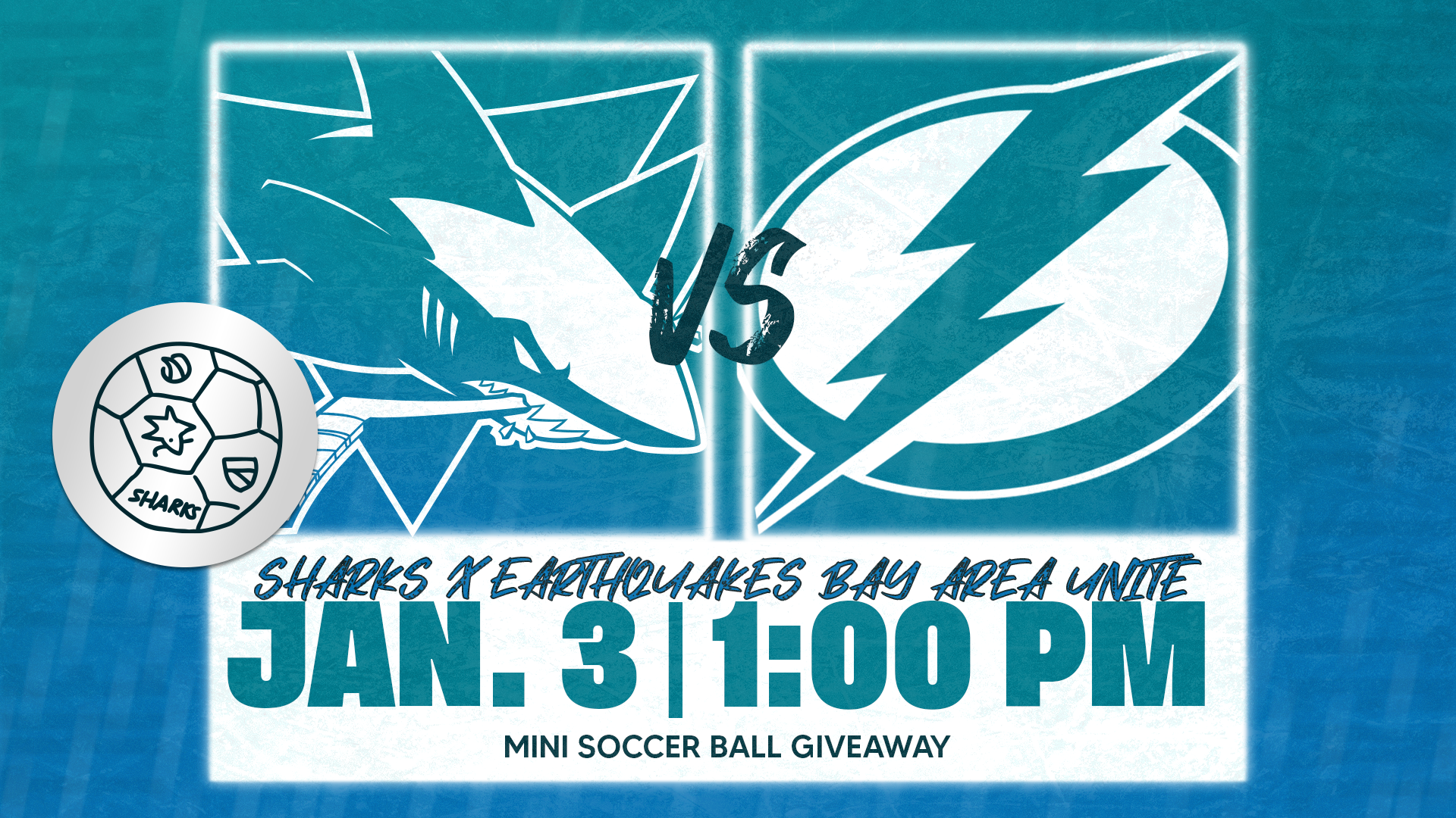 More Info for Sharks x Earthquakes Bay Area Unite