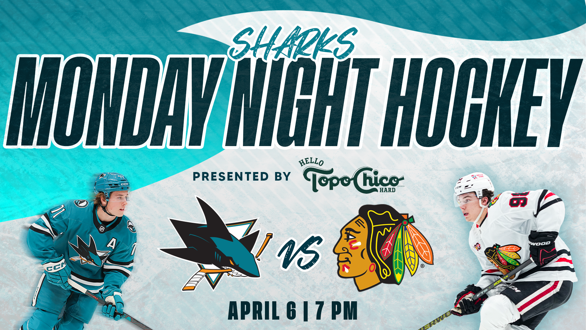 More Info for San Jose Sharks vs Chicago Blackhawks