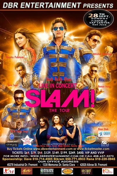 SLAM, The Tour 