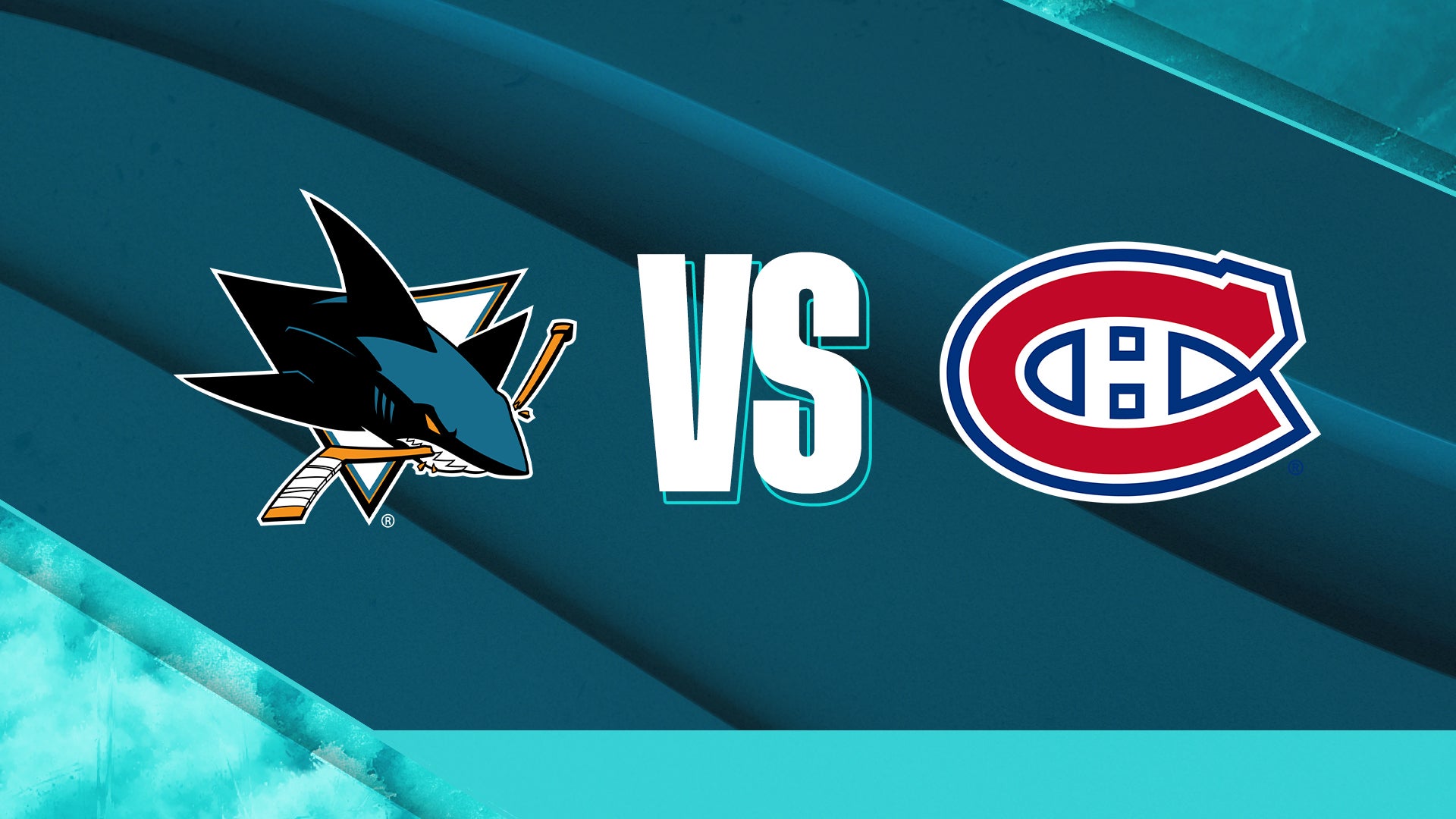San Jose Sharks vs. Montreal Canadiens