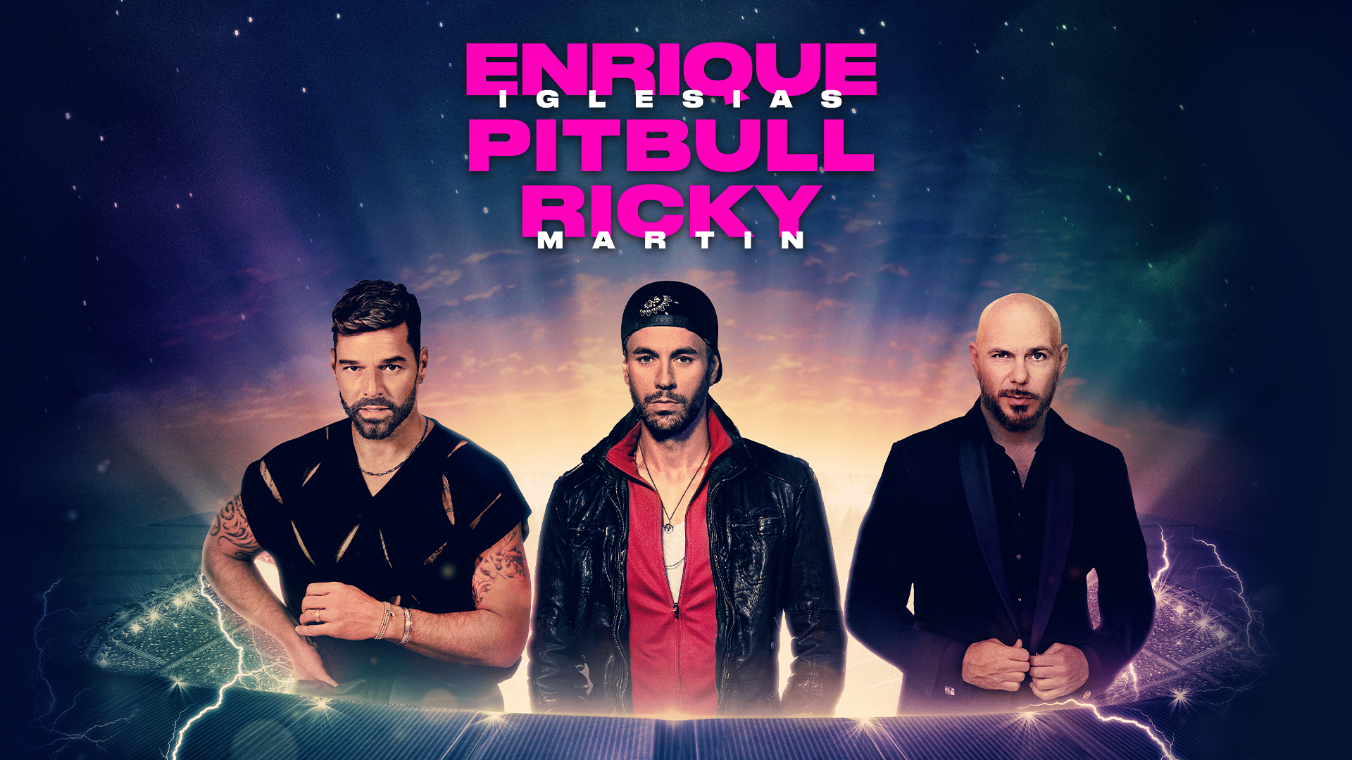 Enrique Iglesias, Pitbull, Ricky Martin - The Trilogy Tour