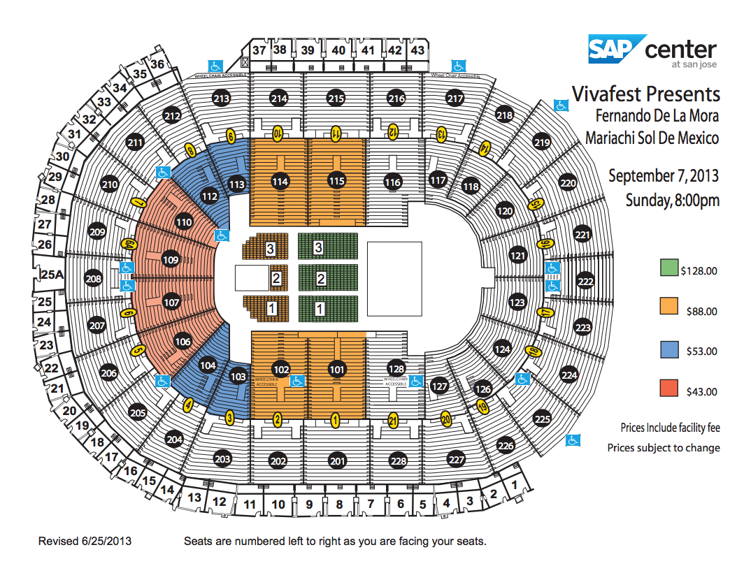 View Seating Chart.